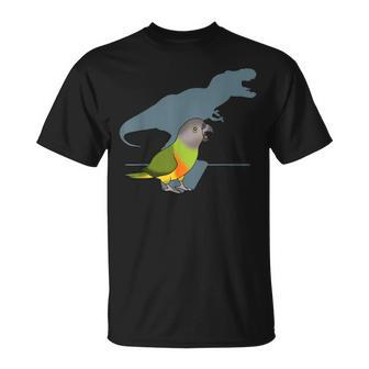 T-Rex Senegal Parrot Birb Memes Dinosaur Parrot T-Shirt - Monsterry UK