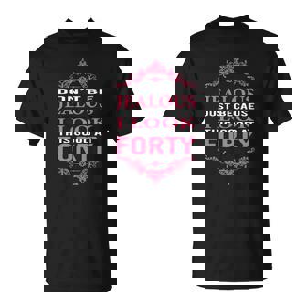 T-Shirt 40 Ans Élégant, Look Incroyable à Quarante - Cadeauxyz