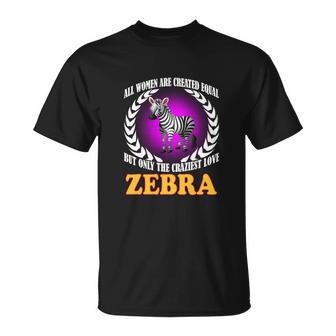 T-shirt Amour des Zèbres pour Passionnés d'Animaux Sauvages - Cadeauxyz
