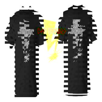 T-shirt Bad Brains Éclair Jaune, Punk Hardcore Iconique - Cadeauxyz