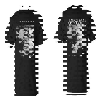 T-Shirt Depeche Mode, Tee Noir Photo Groupe Musique Électronique - Cadeauxyz