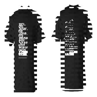 T-Shirt Hommage Foos, Liste des Membres en Design - Cadeauxyz