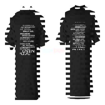 T-shirt Noir Unité Victimes Spéciales, Texte Série Culte DUN DUN - Cadeauxyz