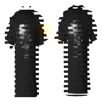 T-shirt Ombre de Guitare pour Musiciens, Tee-shirt Musical Unique - Cadeauxyz