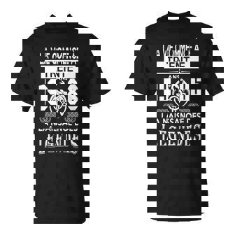 T-shirt Vintage Légendes Nées en 1986, Design Rétro - Cadeauxyz