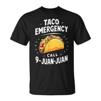 Taco Emergency Call 9 Juan Juan Cinco De Mayo Men T-Shirt - Monsterry DE