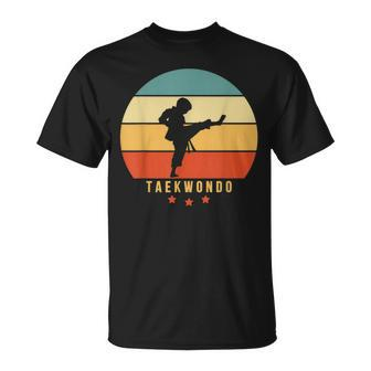 Taekwondo Kind Macht Taekwondo-Kick Boy's Taekwondo T-Shirt - Seseable
