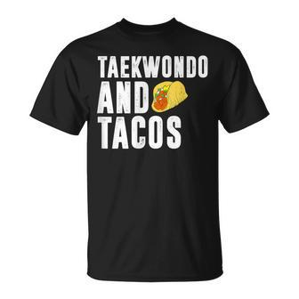 Taekwondo And Tacos Love Mexican Food T T-Shirt - Monsterry UK