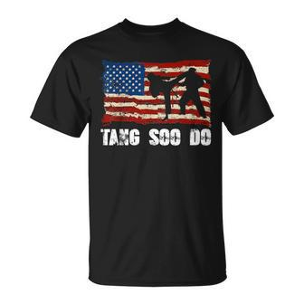 Tang Soo Do Men's Kid's Vintage Martial Arts Usa T T-Shirt - Monsterry