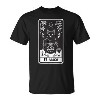 Tarot Style Card El Mago Version En Español T-Shirt - Monsterry UK