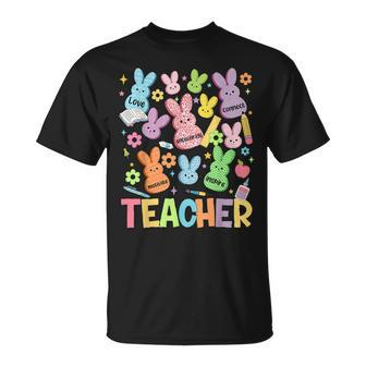 Teacher Easter Teaching My Favorite Peepp Happy Easter Day T-Shirt - Monsterry AU