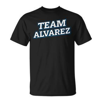 Team Alvarez Relatives Last Name Family Matching T-Shirt - Seseable