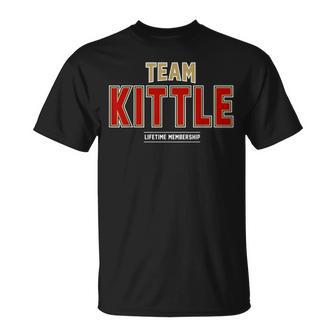 Team Kittle Proud Family Last Name Surname T-Shirt - Seseable