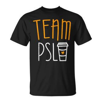 Team Psl Pumpkin Spice Latte Lover T-Shirt - Monsterry CA