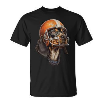 Tennessee Coonhound Dog Sport Lovers Tennessee Tri Stars T-Shirt - Monsterry UK