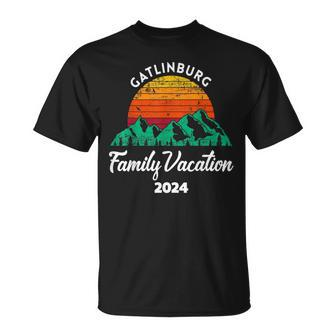 Tennessee Smoky Mountains Family Vacation 2024 Gatlinburg T-Shirt | Mazezy