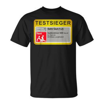 Test Winner Stiftung Nageltest Adult Humour  T-Shirt - Seseable