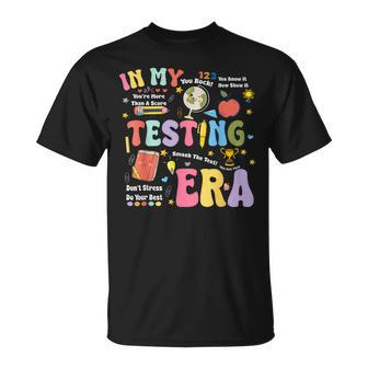 In My Testing Era Motivational Testing Day Teacher T-Shirt | Mazezy DE