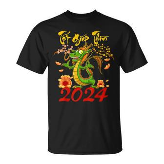 Tet Giap Thin Chuc Mung Nam Moi Vietnamese New Year 2024 T-Shirt - Seseable