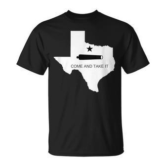 Texas Come And Take It Flag Canon 1836 State T-Shirt - Monsterry CA