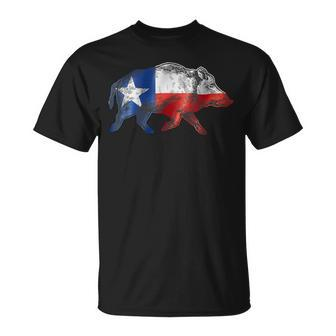 Texas Flag Feral Hog Wild Pig Hunting T-Shirt - Monsterry CA