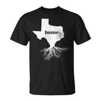 Texas Men Women Home State Pride Roots Love T-Shirt | Mazezy