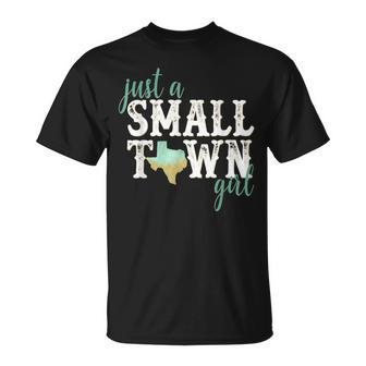 Texas Small Town Girl Hometown State Roots Home T-Shirt - Monsterry DE