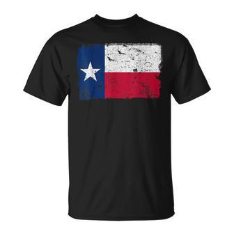 Texas Vintage Flag T-Shirt - Monsterry