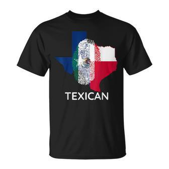 Texican Vintage Tex Mex Chicano Texas Texican T-Shirt - Monsterry
