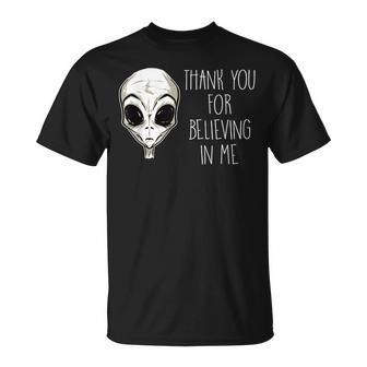 Thank You For Believing In Me - T-Shirt - Monsterry DE