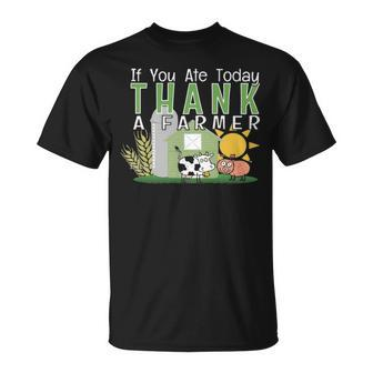 Thank A Farmer – Farmers Market – Agriculture T-Shirt | Mazezy