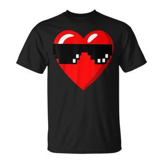 Thug Heart MenWomenYouth Valentines T-Shirt - Monsterry