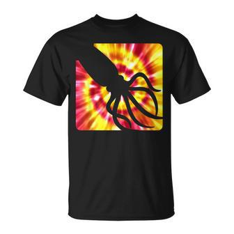 Tie Dye Squid For Squid Lovers T-Shirt - Monsterry UK