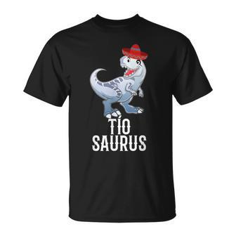 Tiosaurus Dinosaur Mexican Uncle T-Shirt - Monsterry DE