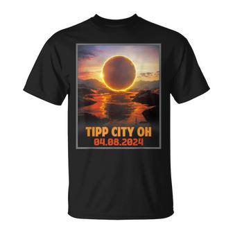 Tipp City Oh Total Solar Eclipse 2024 T-Shirt | Mazezy