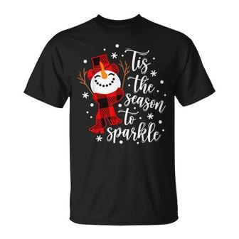 Tis The Season To Sparkle Matching Family T-Shirt - Monsterry DE