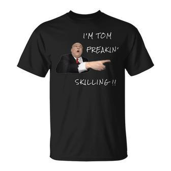 Tom Freaking Skilling Chicago Weather T-Shirt - Thegiftio UK