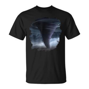 Tornado Storm Tornados Nature Weather Chaser Meteorologist T-Shirt - Monsterry