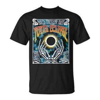 Total Eclipse 2024 Retro North American Concert Tour T-Shirt | Mazezy