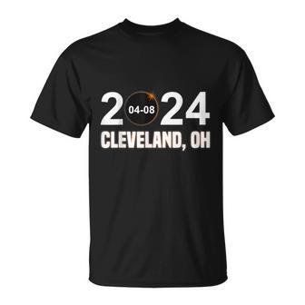 Total Solar Eclipse 04 08 2024 Cleveland Ohio Solar Eclipse T-Shirt - Monsterry CA