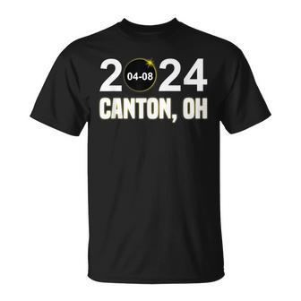 Total Solar Eclipse 04082024 Canton Ohio Solar Eclipse T-Shirt | Mazezy
