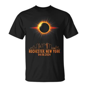 Total Solar Eclipse 04082024 Rochester New York T-Shirt - Monsterry UK