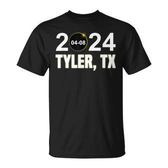 Total Solar Eclipse 04082024 Tyler Texas Solar Eclipse T-Shirt - Seseable