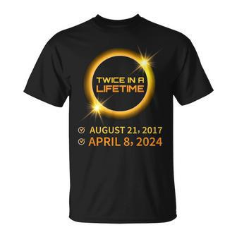Total Solar Eclipse 2024 April 8 America Totality Spring T-Shirt - Monsterry UK