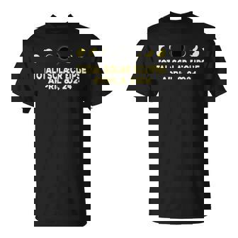Total Solar Eclipse 2024 Solar Eclipse April 8 2024 T-Shirt | Mazezy