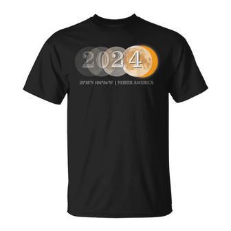 Total Solar Eclipse 2024 April 8 Totality In North America T-Shirt - Monsterry AU