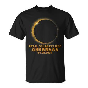 Total Solar Eclipse 2024 Arkansas Totality Spring 40824 T-Shirt - Monsterry