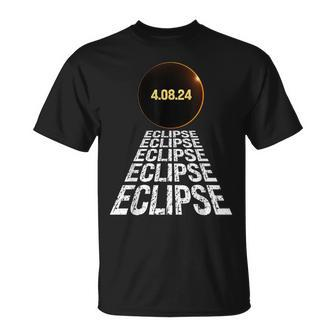 Total Solar Eclipse 2024 Astronomy Lovers T-Shirt - Monsterry