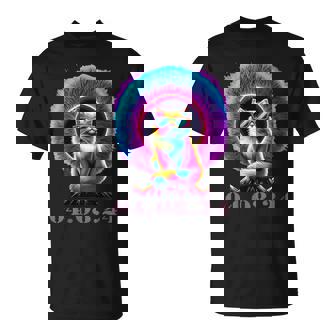 Total Solar Eclipse 2024 Cat Wearing Glasses Cat Lovers T-Shirt - Thegiftio