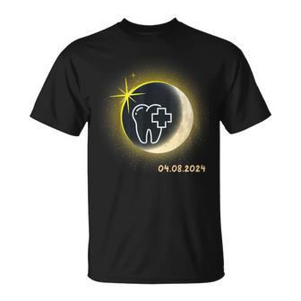 Total Solar Eclipse 2024 Dentist Solar Eclipse Th Dental T-Shirt | Mazezy DE